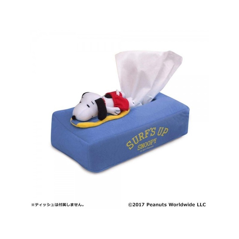 Japan Meiho Snoopy Surfing Style Tissue Paper Holder