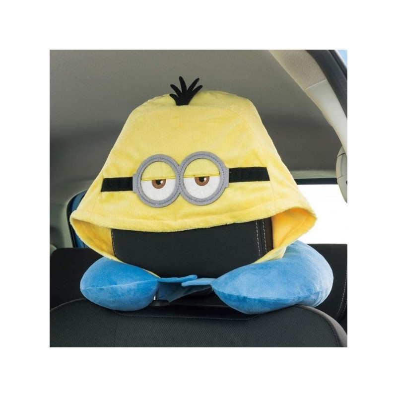 Japanese Bonform Minion Car Head Doll Collar Hat