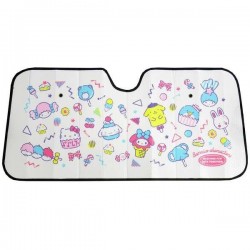 Japan Bonform Car Windshield Sun Block Shading Heat Insulation Hello Kitty Pudding Dog My Melody Little Twin Stars Cinnamon Dog