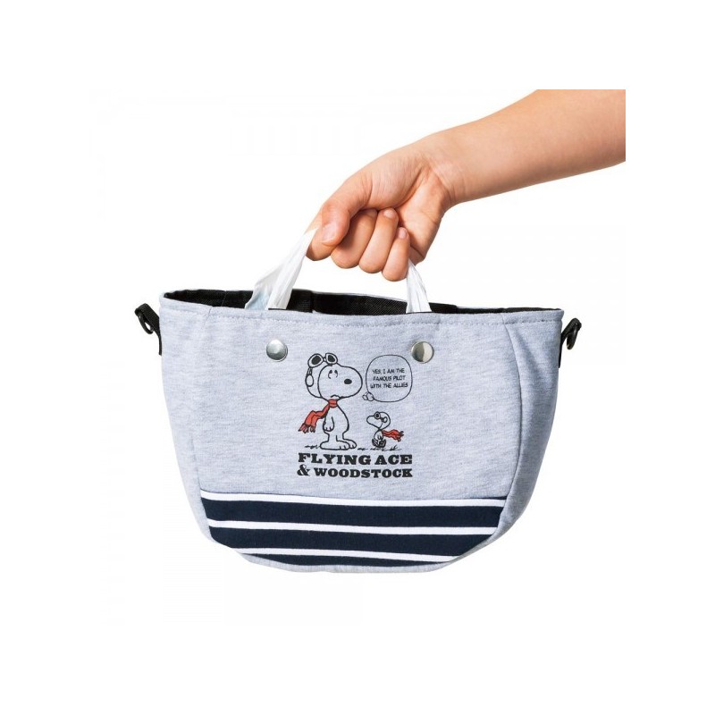 Japan Bonform Snoopy Car Seat Back Storage Bag Storage Bag Sundries Bag