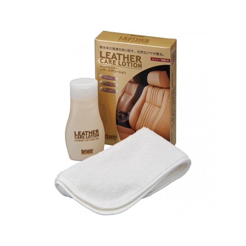 Surluster Gold Leather Care Moisturizer For Cars Made In Japan