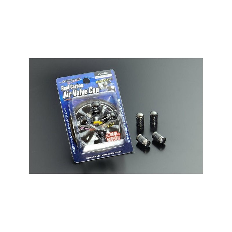 Black Electroplating Carbon Fiber Tire Air Nozzle