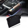 Car Seat Storage Pockets Box Pu Leather Seat Gap Filler Organiser