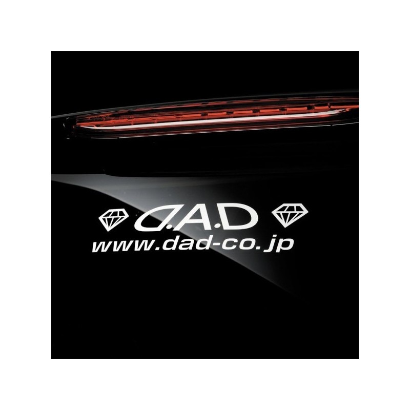 Japanese Dad Car Glass Special Dad Diamond Link Dad Logo Car Sticker