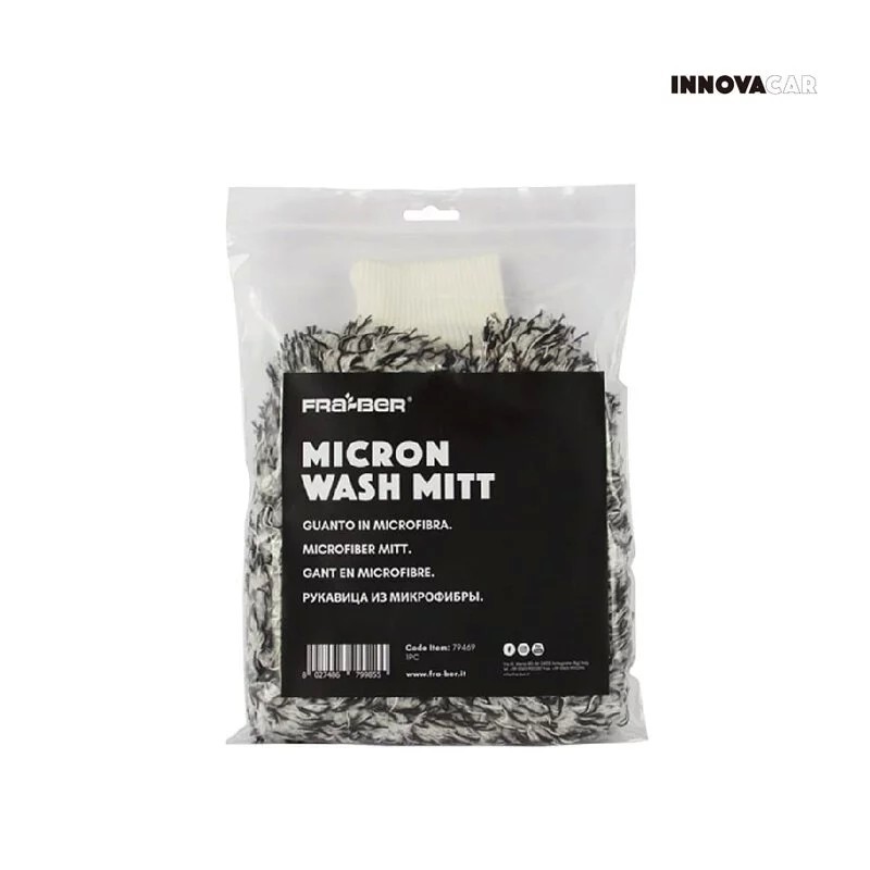 Fra Ber Micron Wash Mitt Microfiber Car Wash Mitt