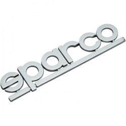 Italian Sparco Car Tail Seal Silver Electroplating Car Sticker Car Seal
