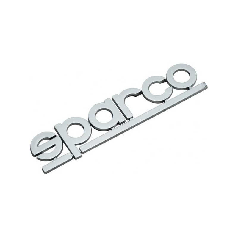 Italian Sparco Car Tail Seal Silver Electroplating Car Sticker Car Seal