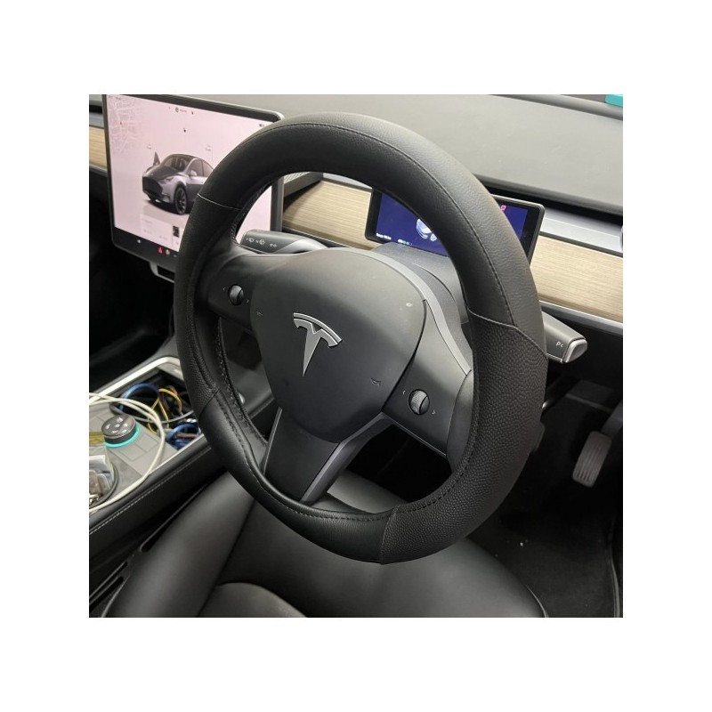 Japan Bonform Car Leather Steering Wheel Cover Steering Ring Cover